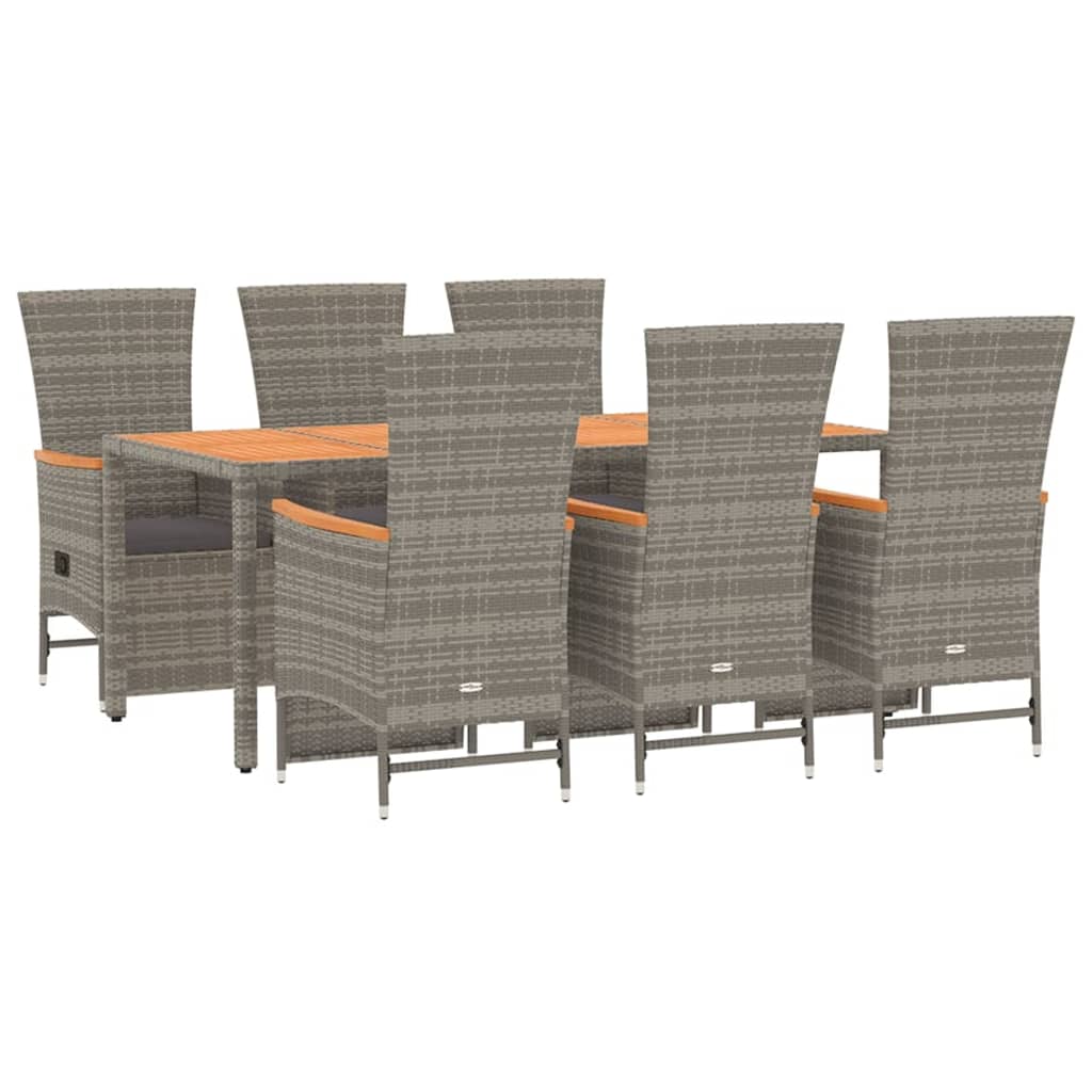 8720845800239_g_en_hd_1 vidaXL 7 Piece Garden Dining Set with Cushions Grey Poly Rattan - Image 3