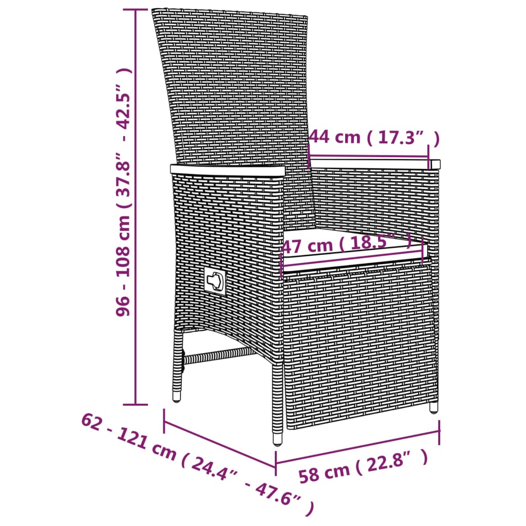 8720845800239_g_en_hd_8 vidaXL 7 Piece Garden Dining Set with Cushions Grey Poly Rattan - Image 10