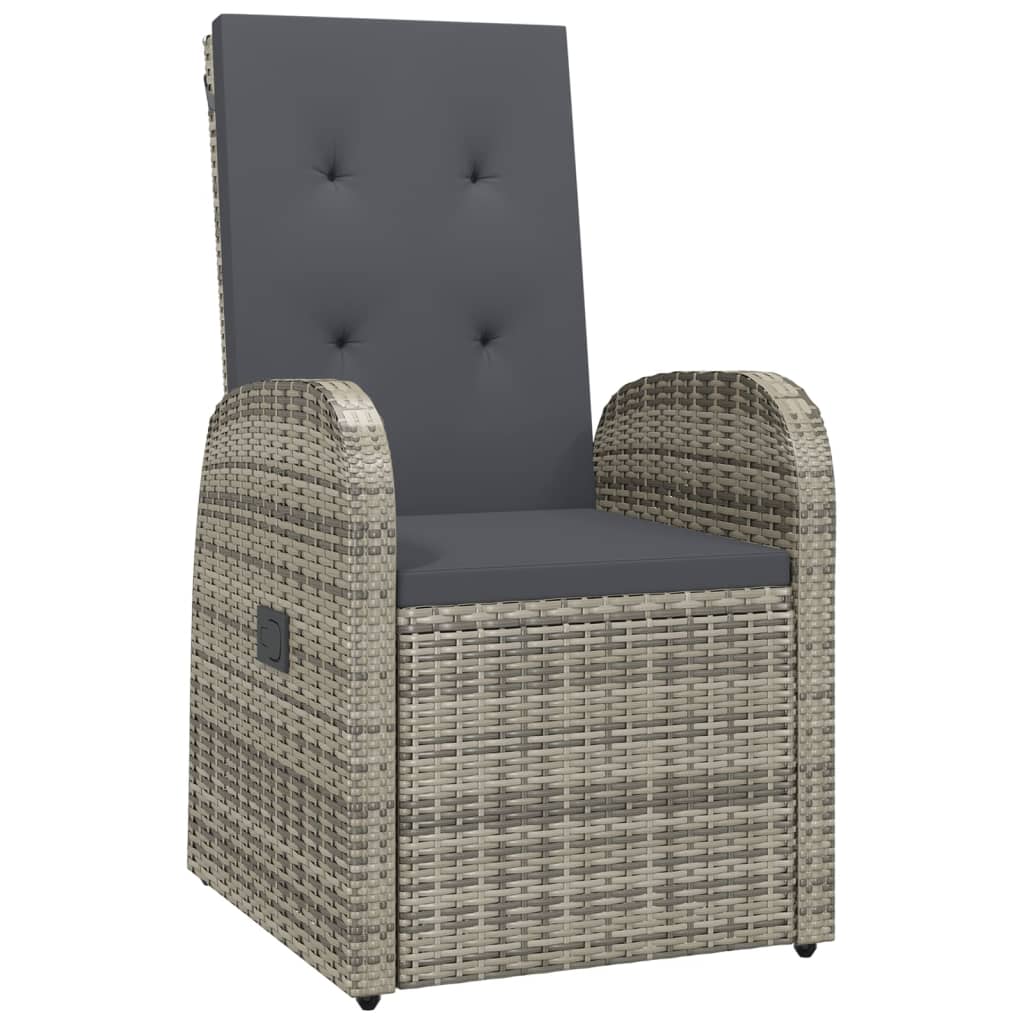 8720845800536_g_en_hd_3 vidaXL 9 Piece Garden Dining Set with Cushions Grey Poly Rattan - Image 5