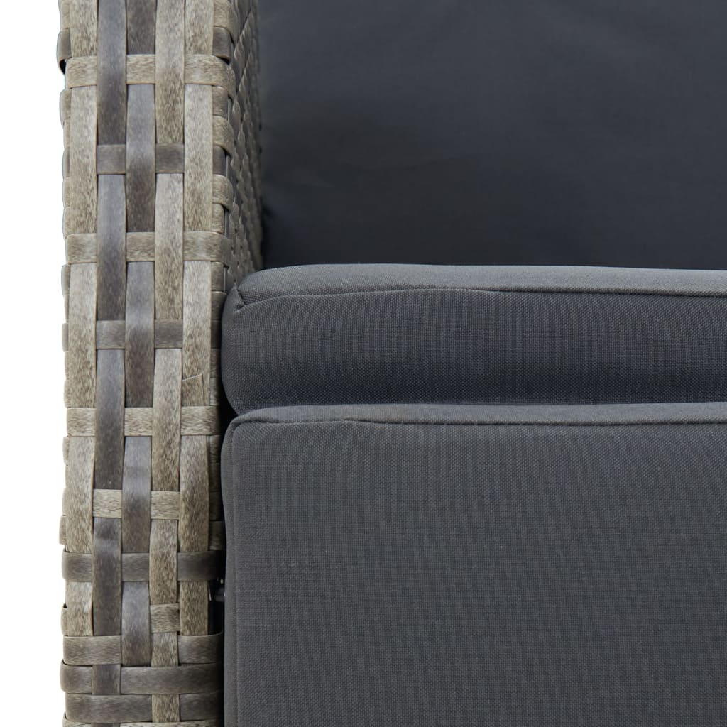 8720845800604_g_en_hd_5 vidaXL 9 Piece Garden Dining Set with Cushions Grey Poly Rattan - Image 7