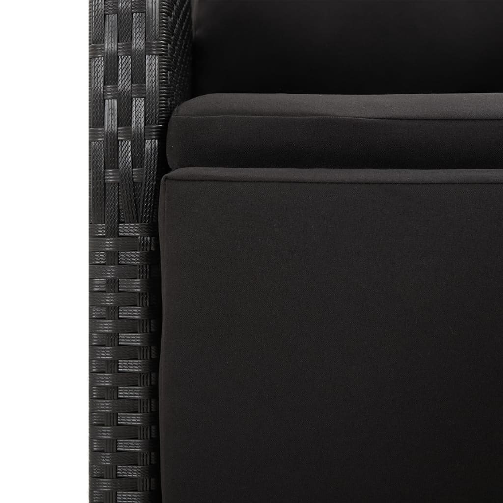 8720845800666_g_en_hd_6 vidaXL 7 Piece Garden Dining Set with Cushions Black Poly Rattan - Image 8