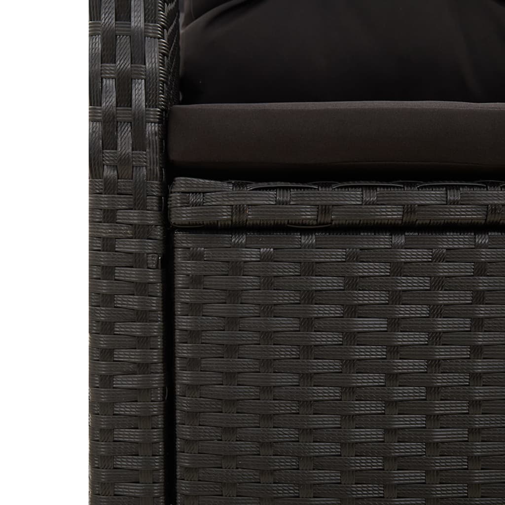8720845800673_g_en_hd_5 vidaXL 7 Piece Garden Dining Set with Cushions Black Poly Rattan - Image 7
