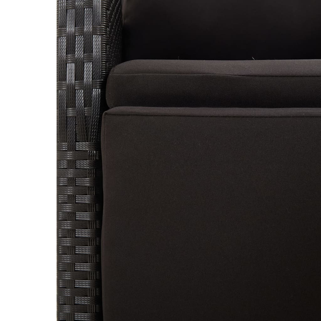 8720845800703_g_en_hd_5 vidaXL 3 Piece Garden Dining Set Black Poly Rattan&Solid Wood Acacia - Image 7