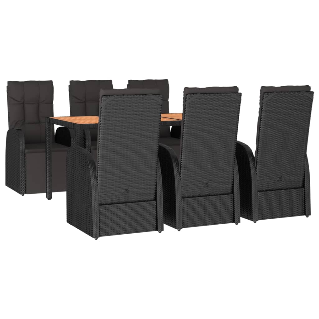 8720845800734_g_en_hd_1 vidaXL 7 Piece Garden Dining Set Black Poly Rattan&Solid Wood Acacia - Image 3