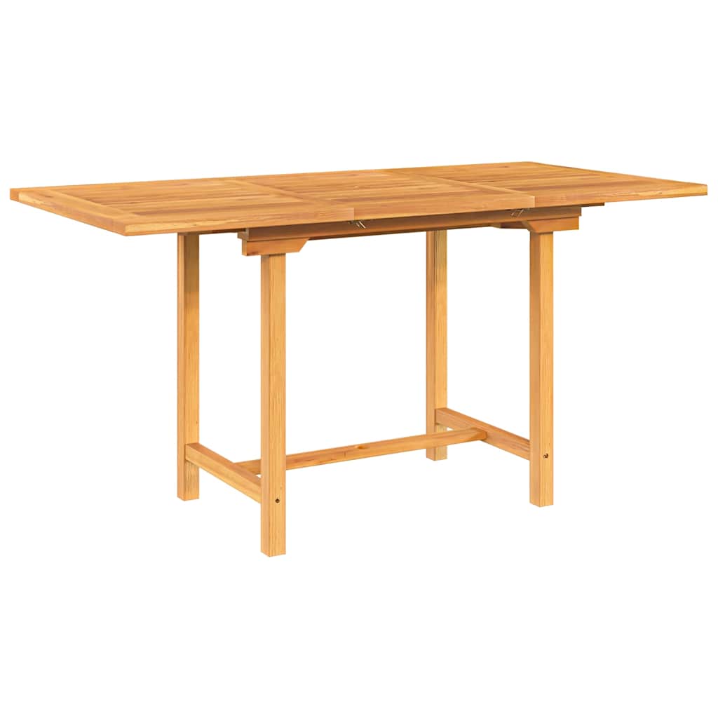 8720845801434_a_en_hd_1 vidaXL Extending Garden Table 110-160x80x75cm Solid Wood Teak - Image 2