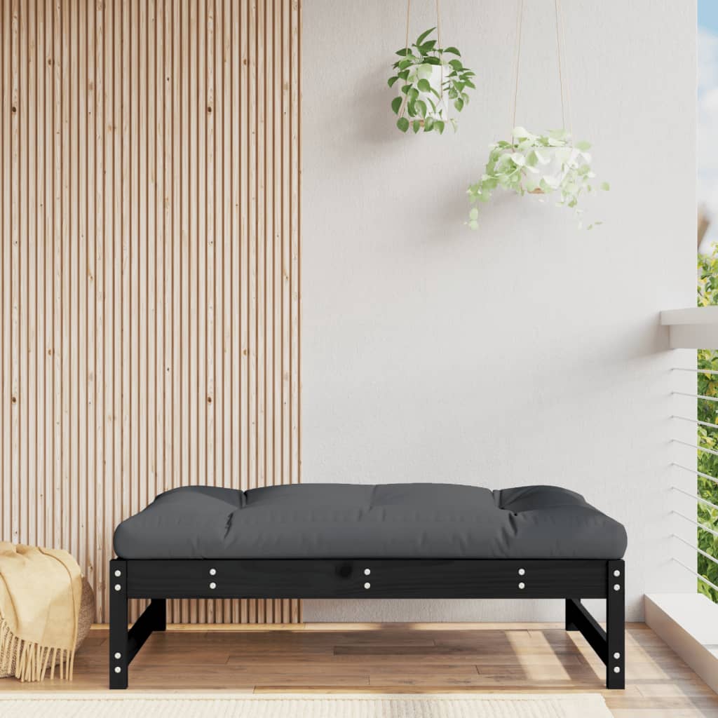 8720845803162_m_en_hd_1 vidaXL Garden Footstool Black 120x80 cm Solid Wood Pine - Image 1