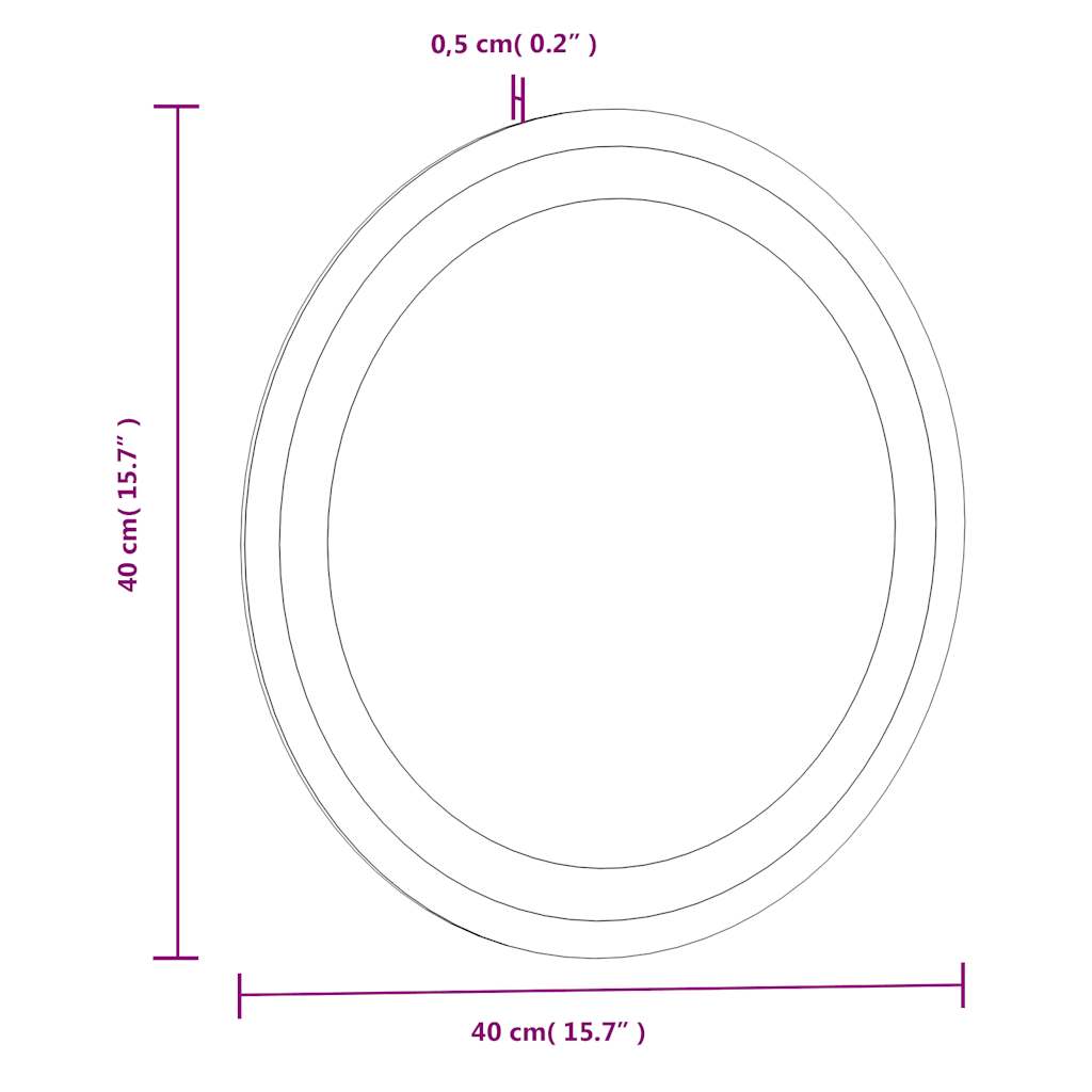 8720845803780_g_en_hd_10 vidaXL LED Bathroom Mirror 40 cm Round - Image 12