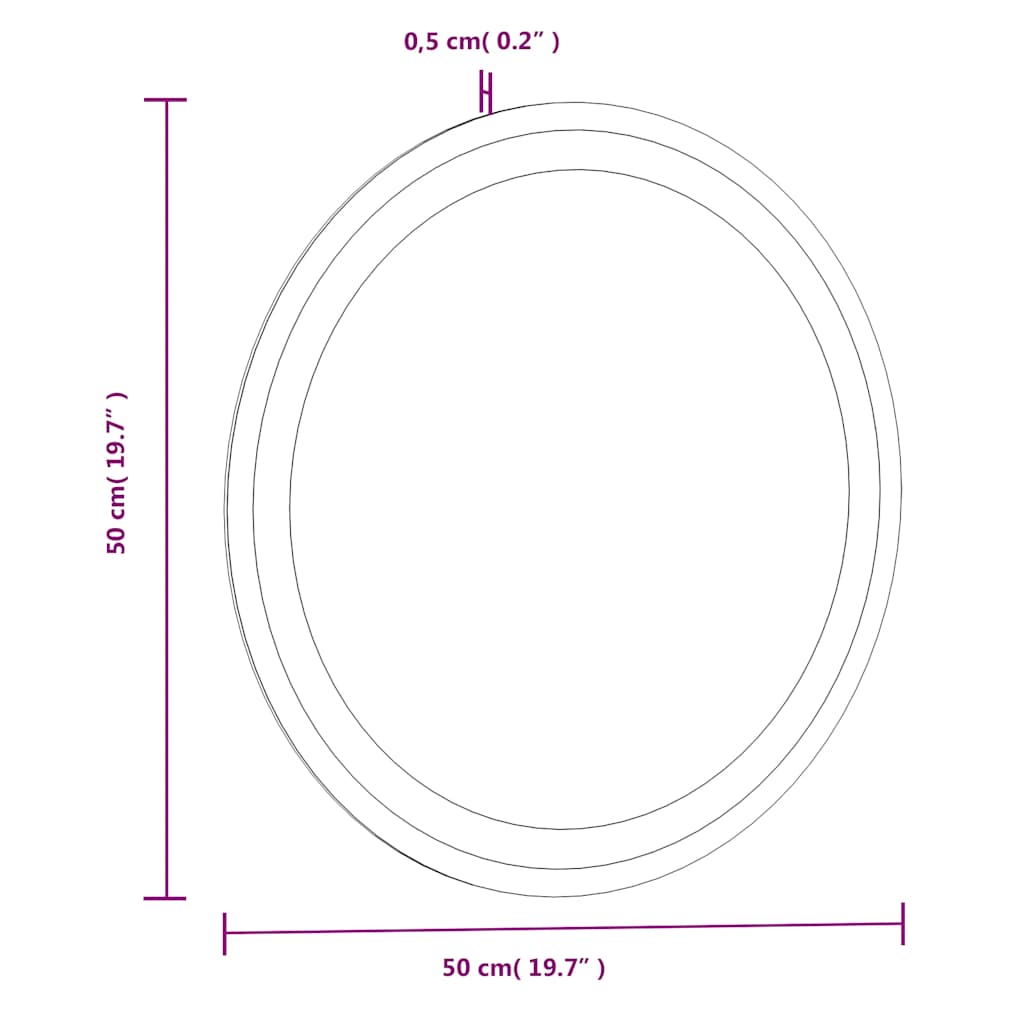 8720845803797_g_en_hd_10 vidaXL LED Bathroom Mirror 50 cm Round - Image 12