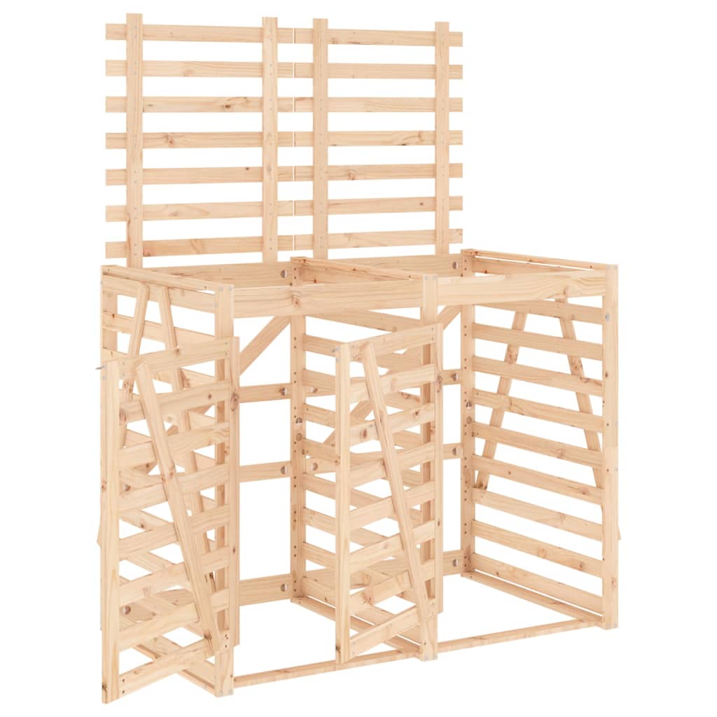 8720845804022_a_en_hd_1 vidaXL Double Wheelie Bin Storage Solid Wood Pine - Image 2