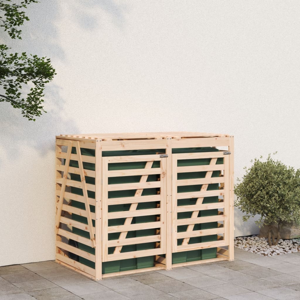 8720845804022_g_en_hd_1 vidaXL Double Wheelie Bin Storage Solid Wood Pine - Image 3