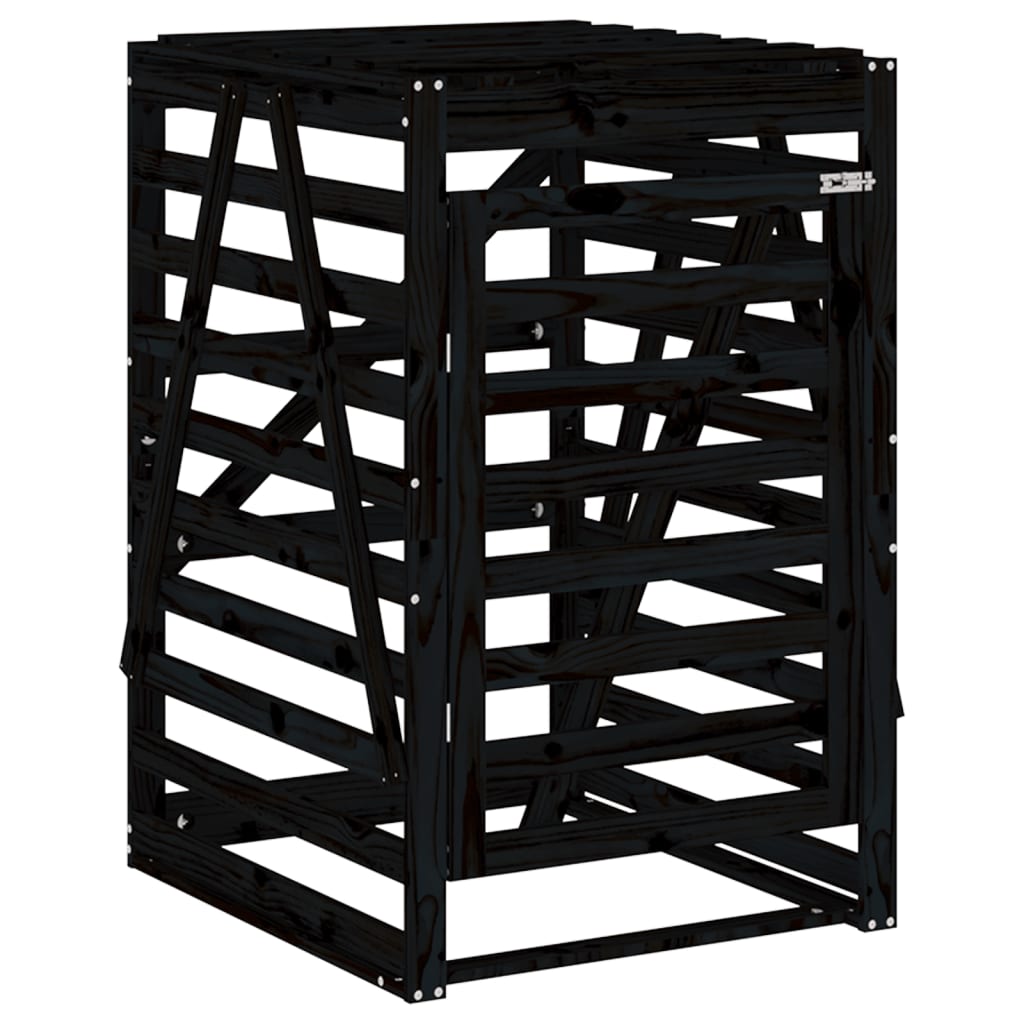 8720845804060_g_en_hd_6 vidaXL Double Wheelie Bin Storage Black Solid Wood Pine - Image 8