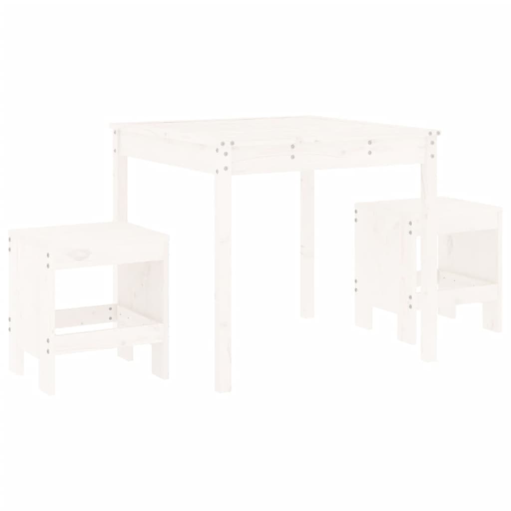 8720845804213_a_en_hd_1 vidaXL 3 Piece Garden Bistro Set White Solid Wood Pine - Image 2