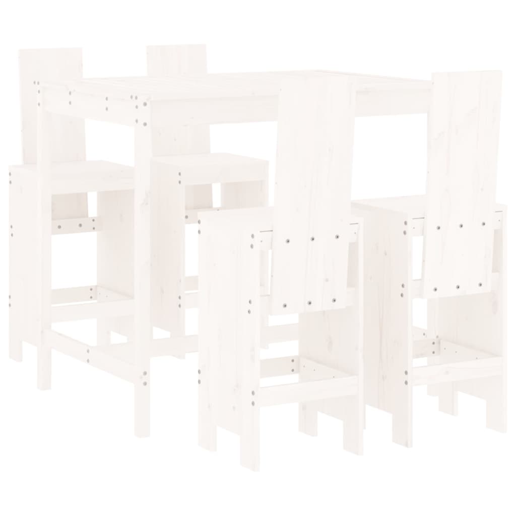 8720845804930_a_en_hd_1 vidaXL 5 Piece Garden Bar Set White Solid Wood Pine - Image 2