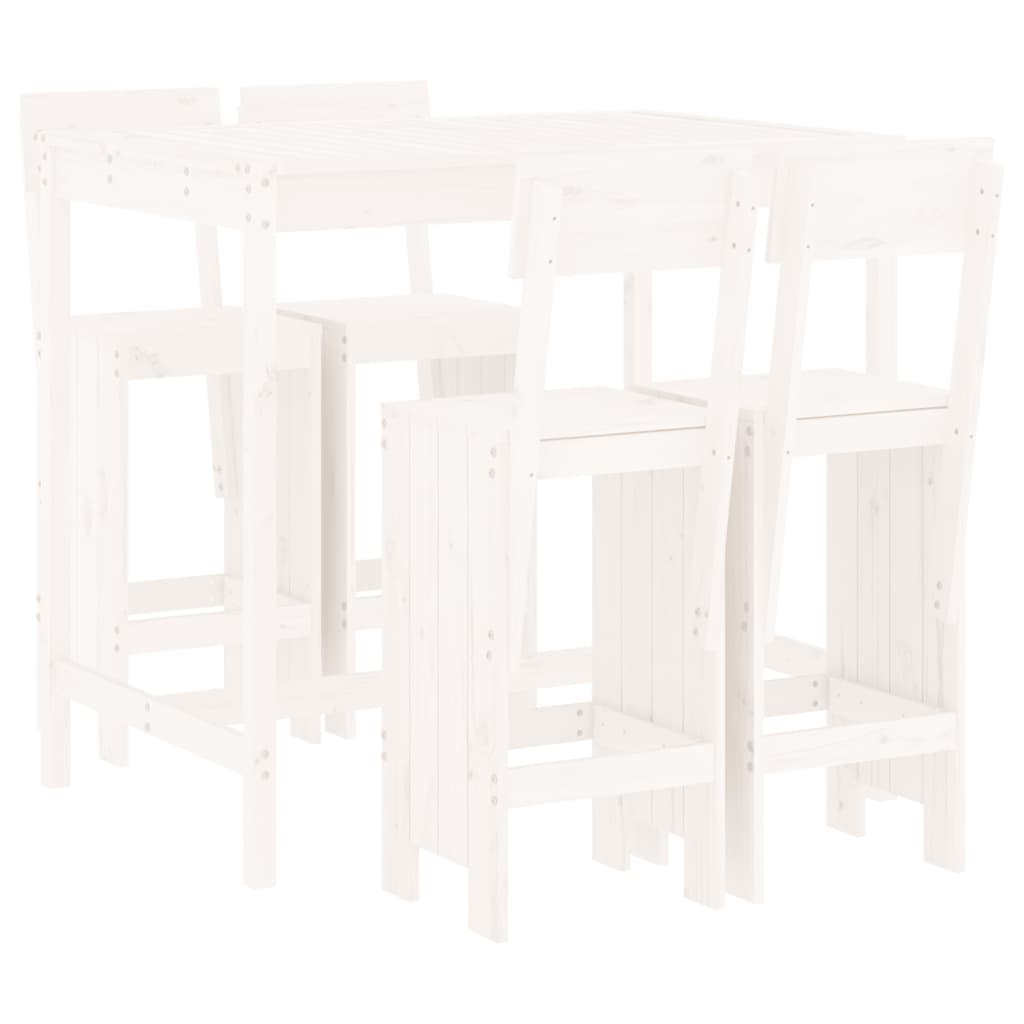 8720845805234_a_en_hd_1 vidaXL 5 Piece Garden Bar Set White Solid Wood Pine - Image 2