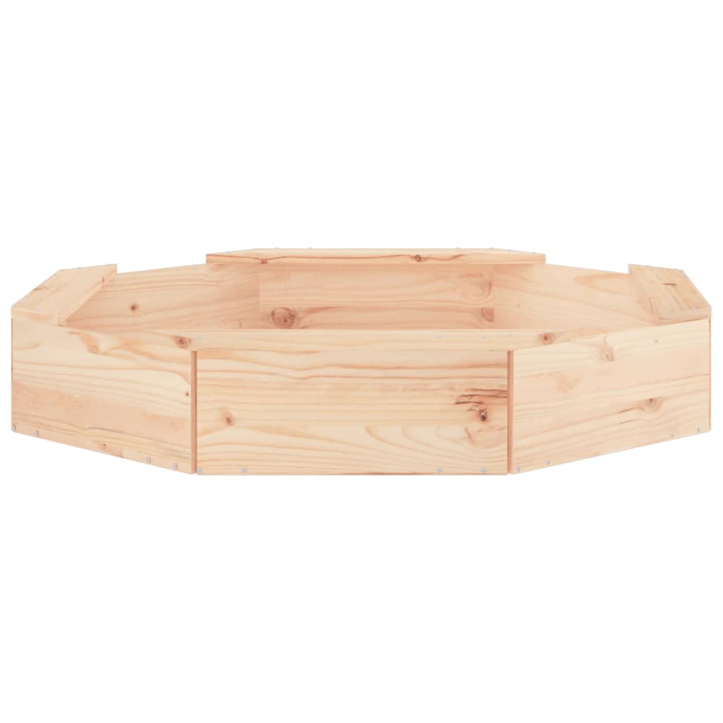 8720845807870_g_en_hd_2 vidaXL Sandbox with Seats Octagon Solid Wood Pine - Image 4