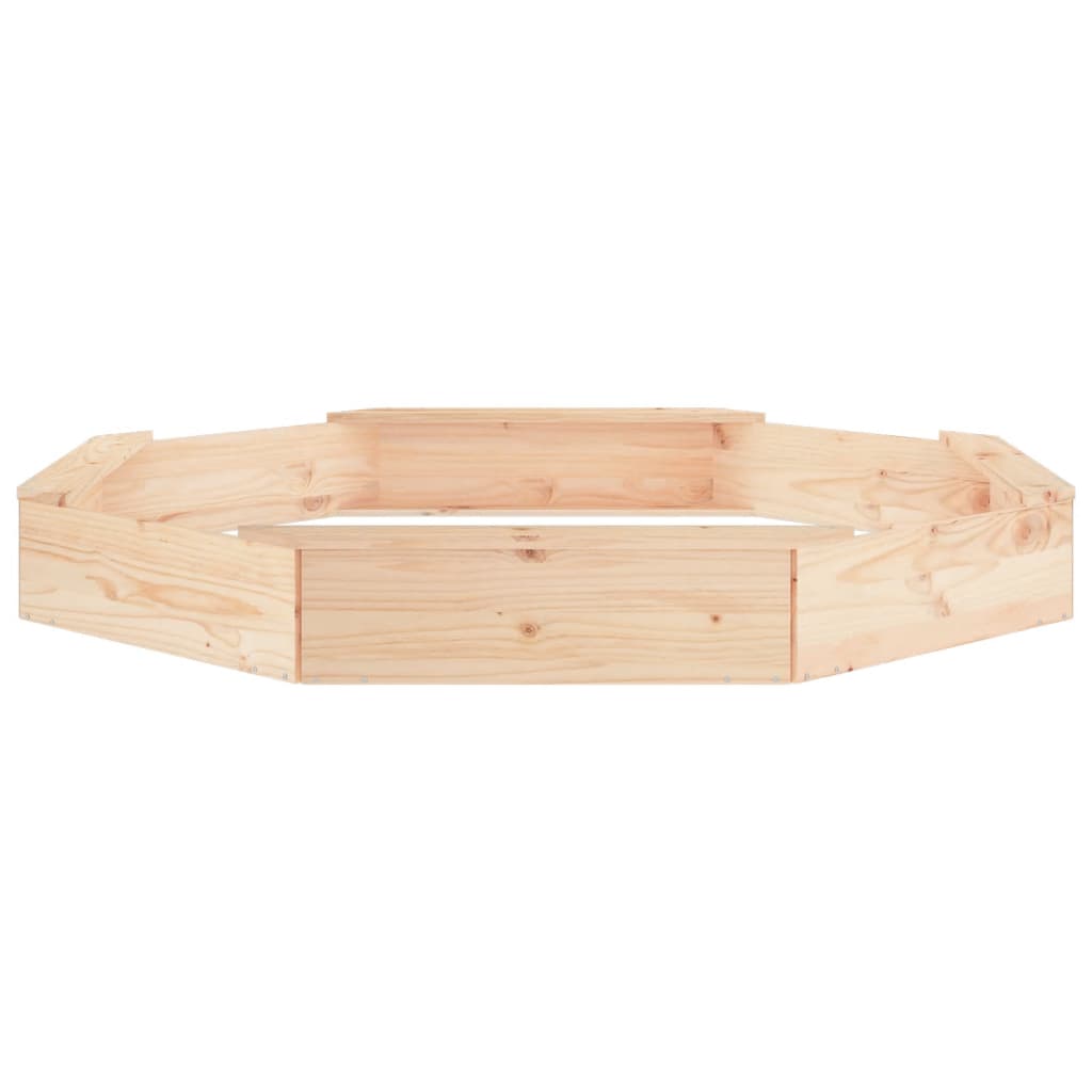 8720845807931_g_en_hd_2 vidaXL Sandbox with Seats Octagon Solid Wood Pine - Image 4