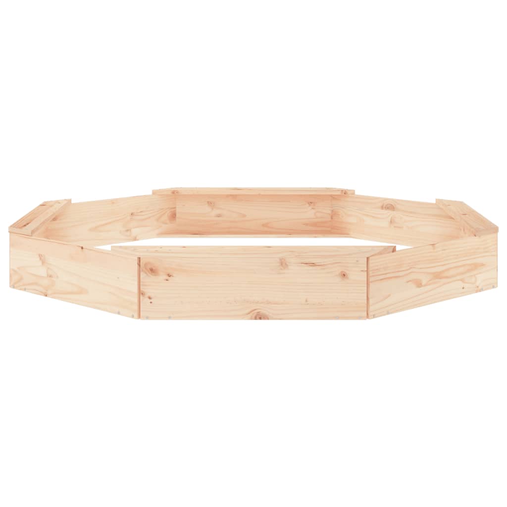 8720845807931_g_en_hd_3 vidaXL Sandbox with Seats Octagon Solid Wood Pine - Image 5