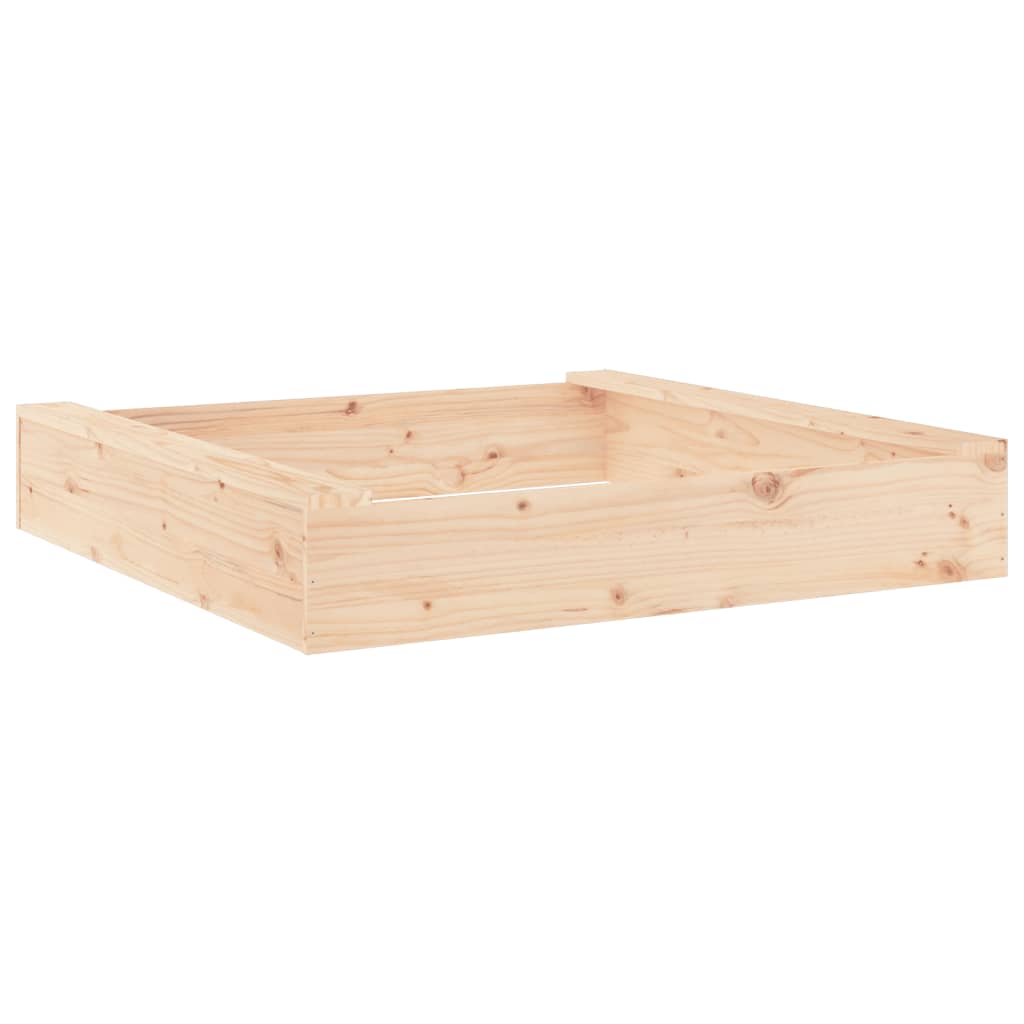 8720845808051_a_en_hd_1 vidaXL Sandbox with Seats Square Solid Wood Pine - Image 2