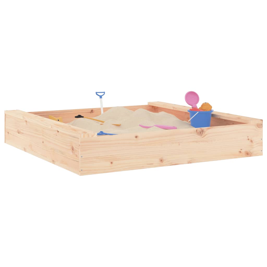 8720845808051_g_en_hd_1 vidaXL Sandbox with Seats Square Solid Wood Pine - Image 3