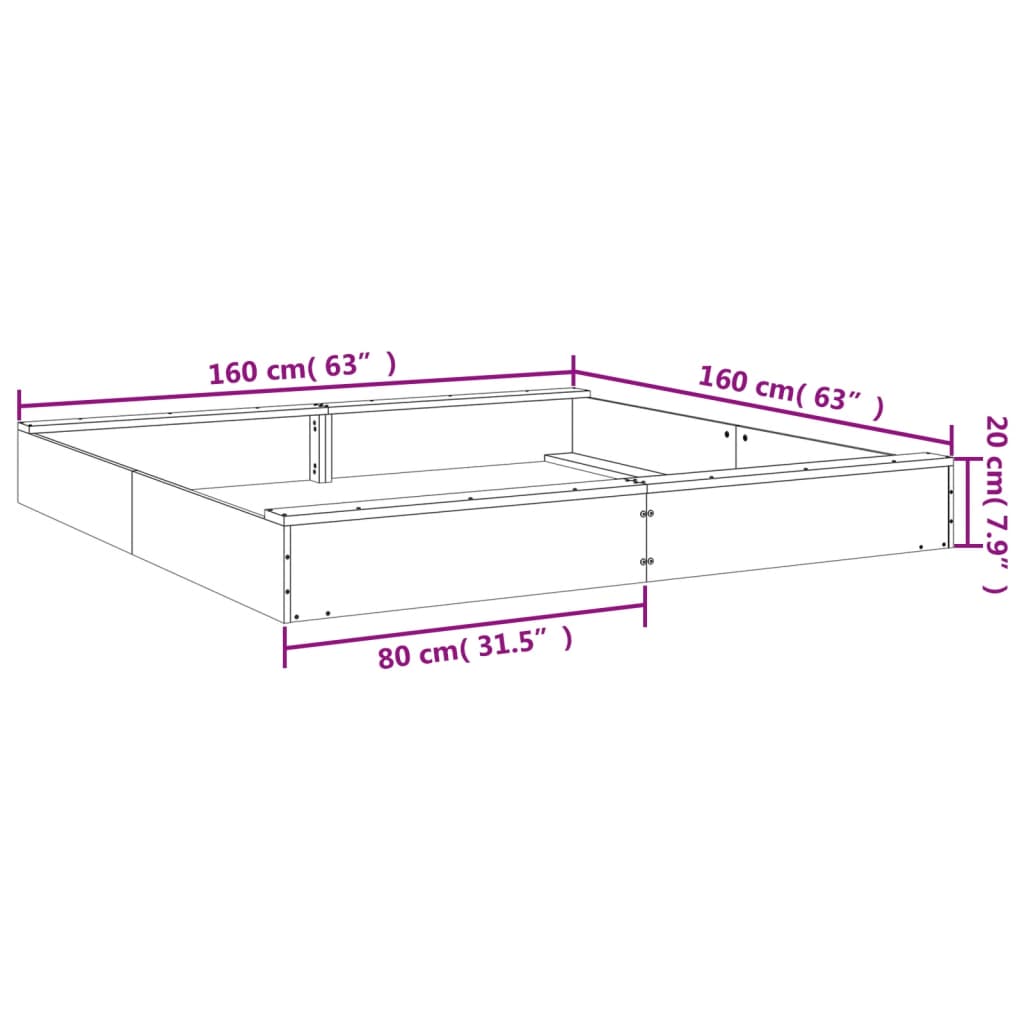 8720845808112_g_en_hd_7 vidaXL Sandbox with Seats Square Solid Wood Pine - Image 9