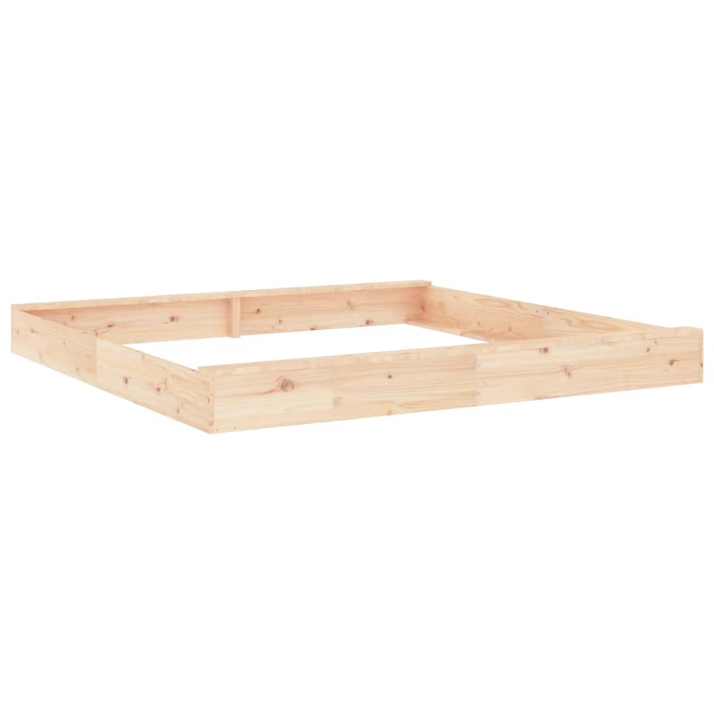 8720845808174_a_en_hd_1 vidaXL Sandbox with Seats Square Solid Wood Pine - Image 2