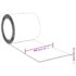 vidaXL Door Curtain Transparent 200 mmx1.6 mm 50 m PVC - Image 7