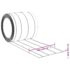 vidaXL Door Curtain Transparent 200 mmx1.6 mm 25 m PVC - Image 7