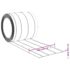 vidaXL Door Curtain Transparent 200 mmx1.6 mm 50 m PVC - Image 7