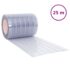 vidaXL Door Curtain Transparent 300 mmx2.6 mm 25 m PVC - Image 2