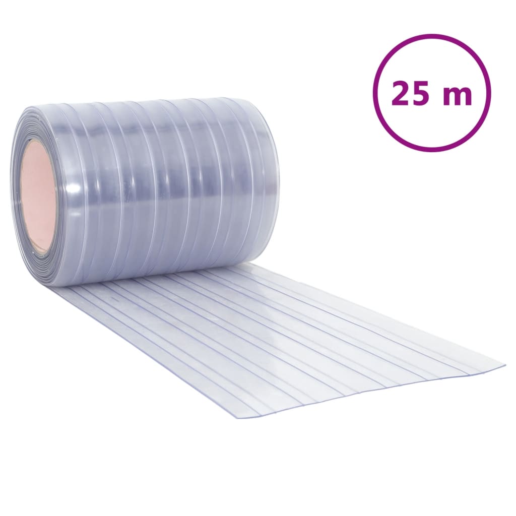 8720845811006_a_en_hd_1 vidaXL Door Curtain Transparent 300 mmx2.6 mm 25 m PVC - Image 2