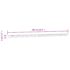vidaXL Mounting Rail Silver 1 m Stainless Steel - Image 7
