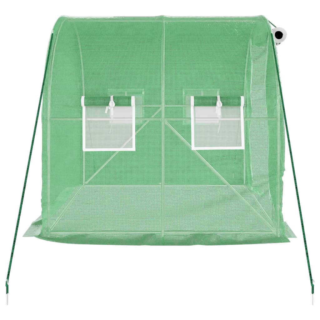 8720845811785_g_en_hd_3 vidaXL Greenhouse with Steel Frame Green 4 m² 2x2x2 m - Image 5