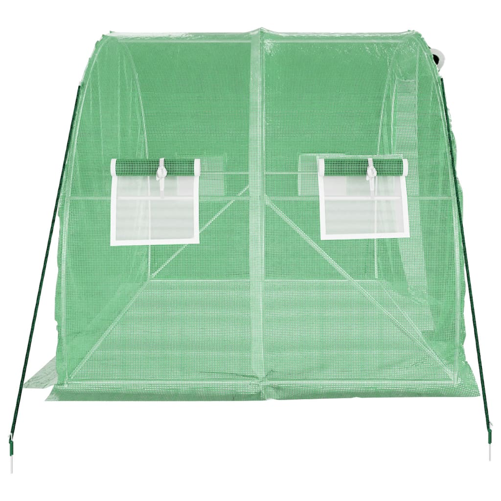 8720845811822_g_en_hd_3 vidaXL Greenhouse with Steel Frame Green 6 m² 3x2x2 m - Image 5
