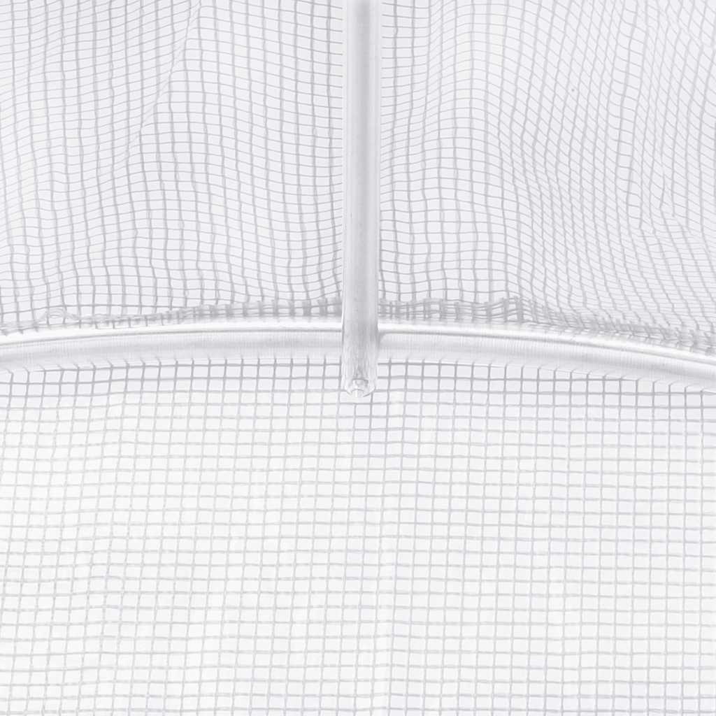 8720845811846_g_en_hd_7 vidaXL Greenhouse with Steel Frame White 6 m² 3x2x2 m - Image 9