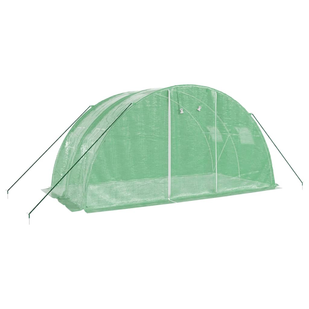 8720845811860_g_en_hd_1 vidaXL Greenhouse with Steel Frame Green 8 m² 4x2x2 m - Image 3