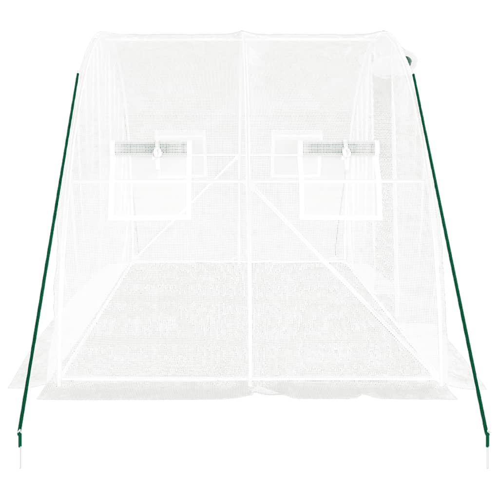 8720845811884_g_en_hd_3 vidaXL Greenhouse with Steel Frame White 8 m² 4x2x2 m - Image 5