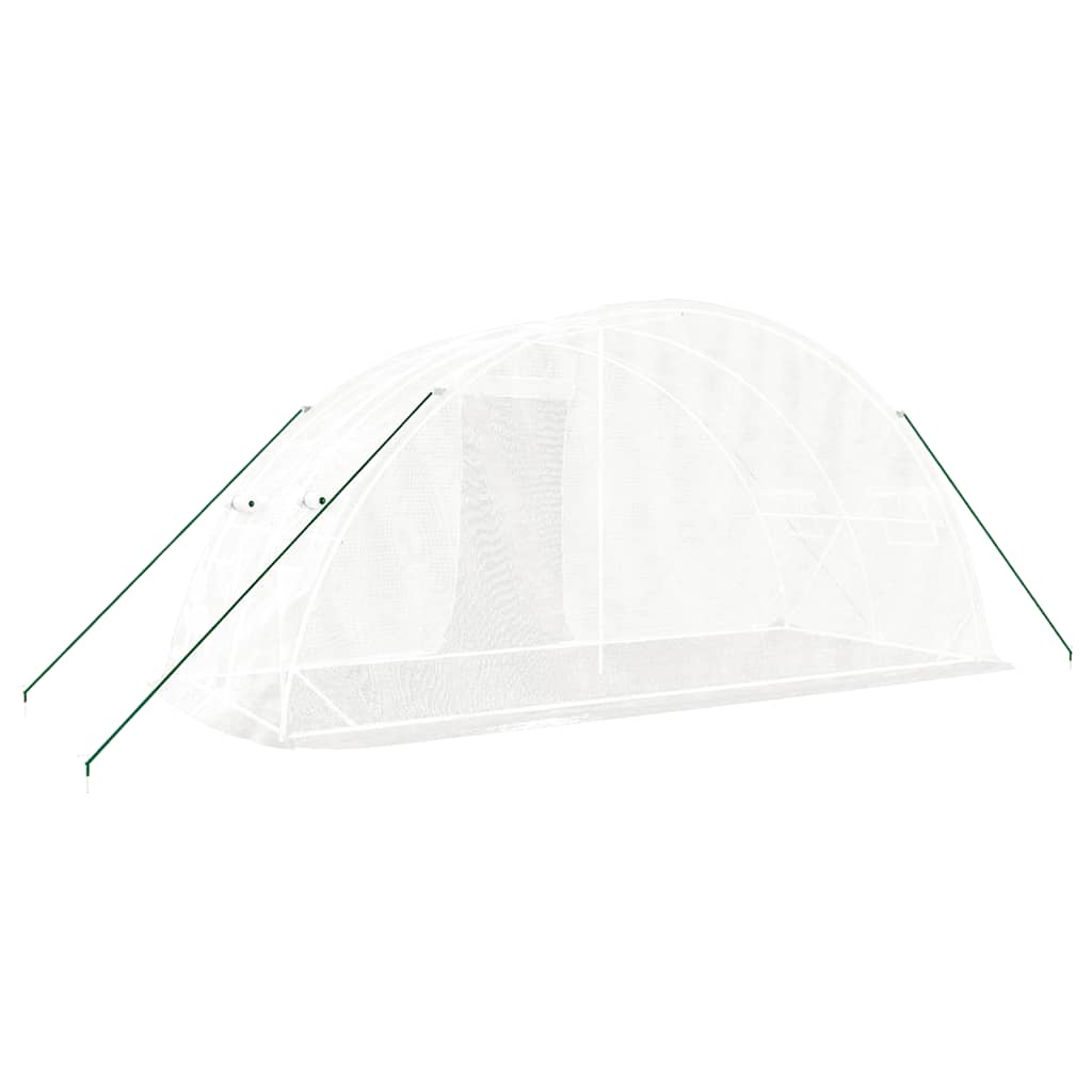 8720845811921_g_en_hd_4 vidaXL Greenhouse with Steel Frame White 10 m² 5x2x2.3 m - Image 6