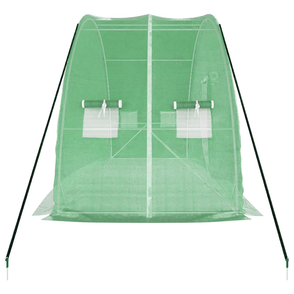 8720845811945_g_en_hd_3 vidaXL Greenhouse with Steel Frame Green 12 m² 6x2x2.85 m - Image 5