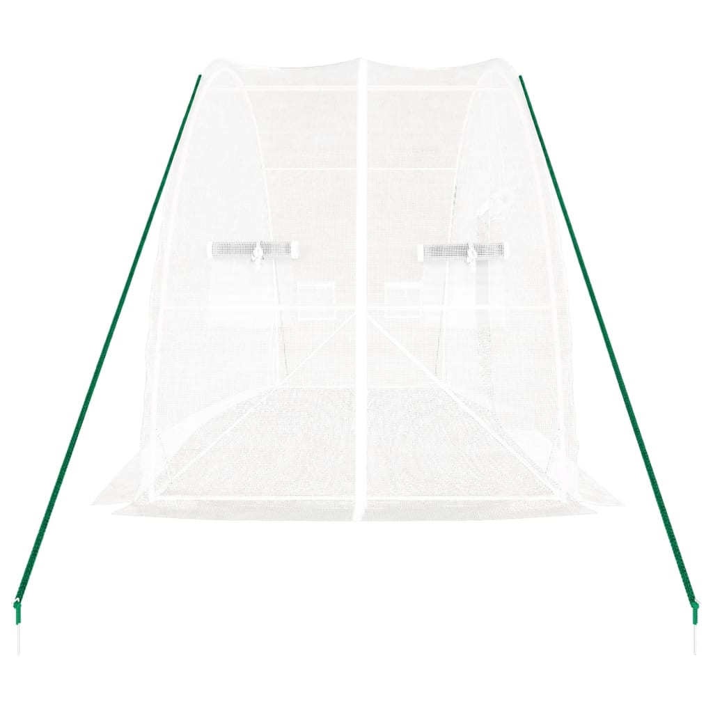 8720845811969_g_en_hd_3 vidaXL Greenhouse with Steel Frame White 12 m² 6x2x2.85 m - Image 5