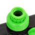 vidaXL 4-Way Tap Adaptor Green and Black 19.5x6x11 cm ABS & PP - Image 3