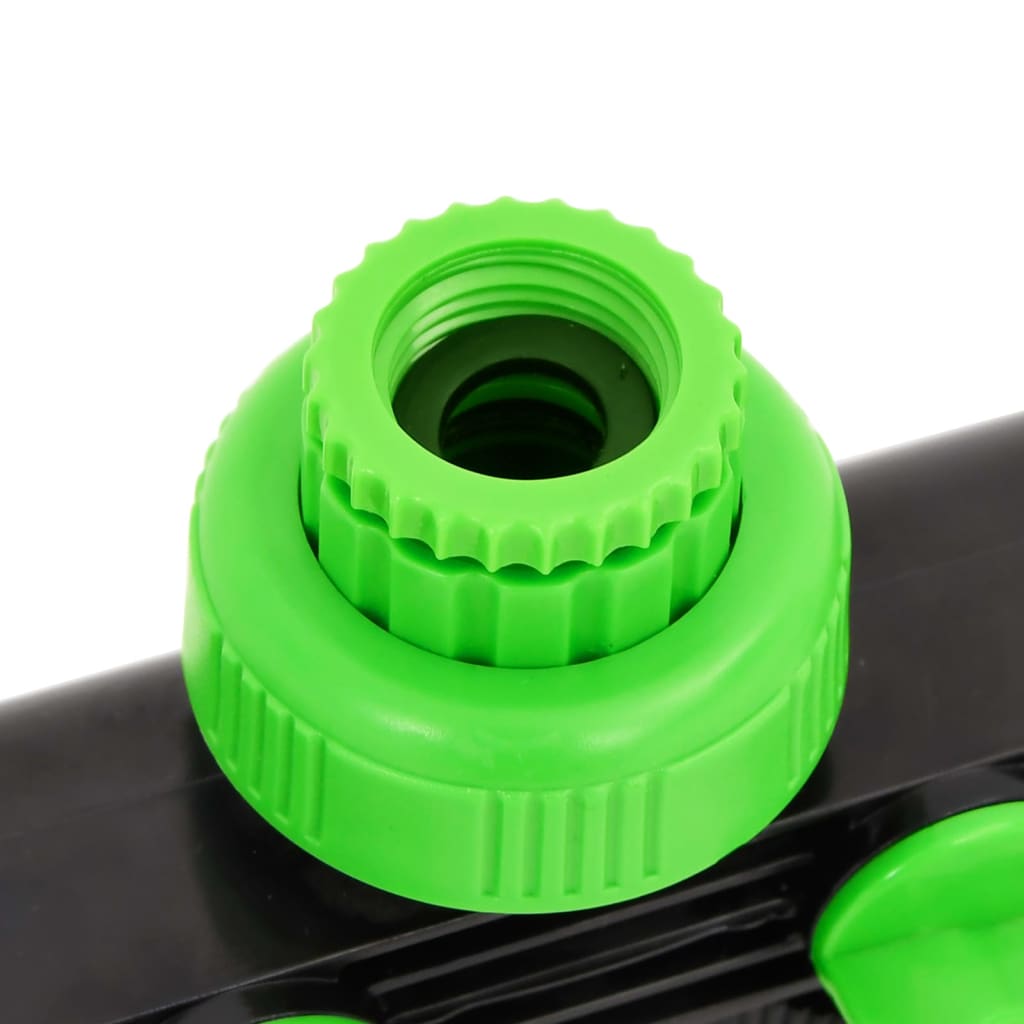 8720845812003_g_en_hd_2 vidaXL 4-Way Tap Adaptor Green and Black 19.5x6x11 cm ABS & PP - Image 3