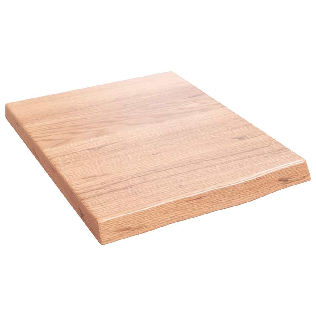 8720845813543_a_en_hd_1 vidaXL Wall Shelf Light Brown 40x50x(2-4) cm Treated Solid Wood Oak - Image 2