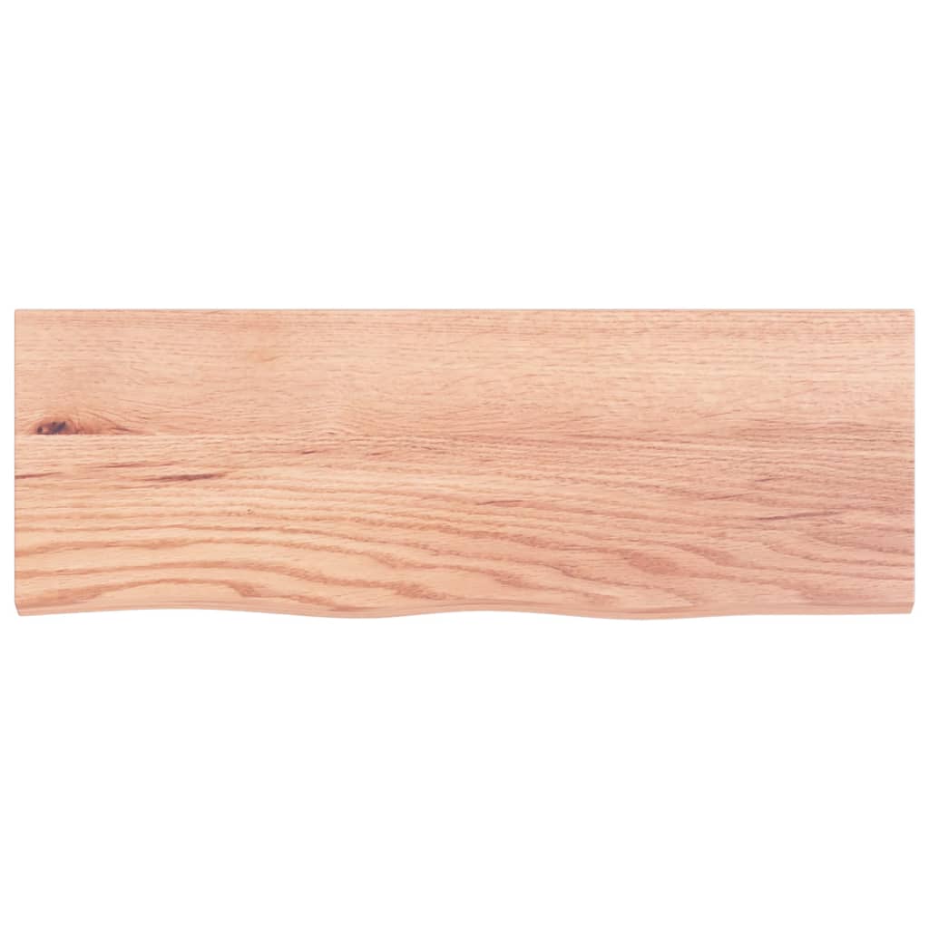 8720845813840_g_en_hd_2 vidaXL Wall Shelf Light Brown 80x30x(2-4) cm Treated Solid Wood Oak - Image 4
