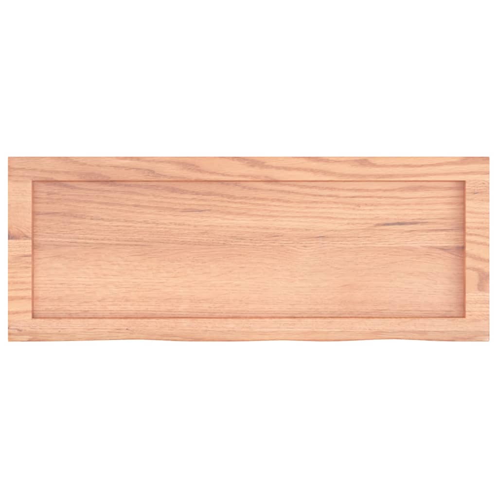 8720845813840_g_en_hd_3 vidaXL Wall Shelf Light Brown 80x30x(2-4) cm Treated Solid Wood Oak - Image 5
