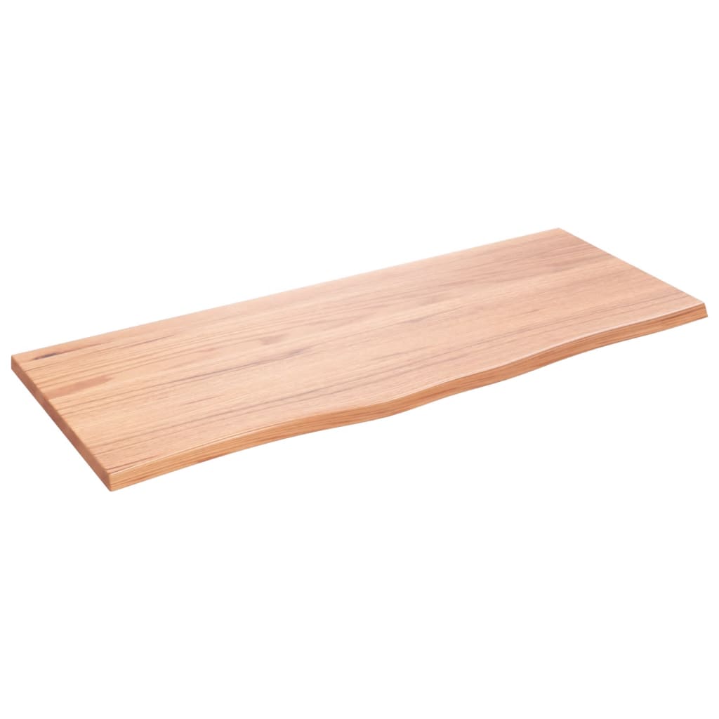 8720845814045_a_en_hd_1 vidaXL Wall Shelf Light Brown 100x40x2 cm Treated Solid Wood Oak - Image 2