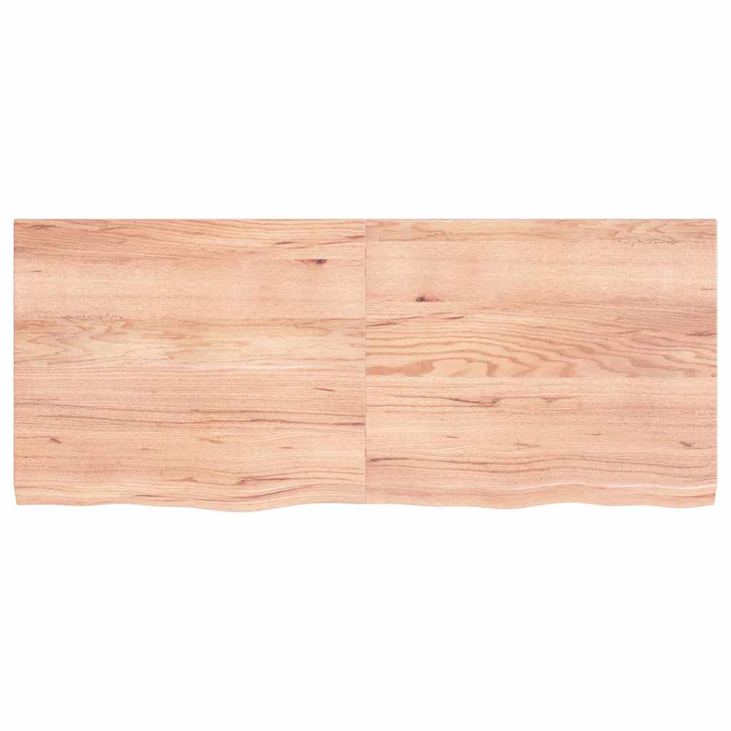 8720845814175_g_en_hd_2 vidaXL Wall Shelf Light Brown 120x50x(2-4) cm Treated Solid Wood Oak - Image 3