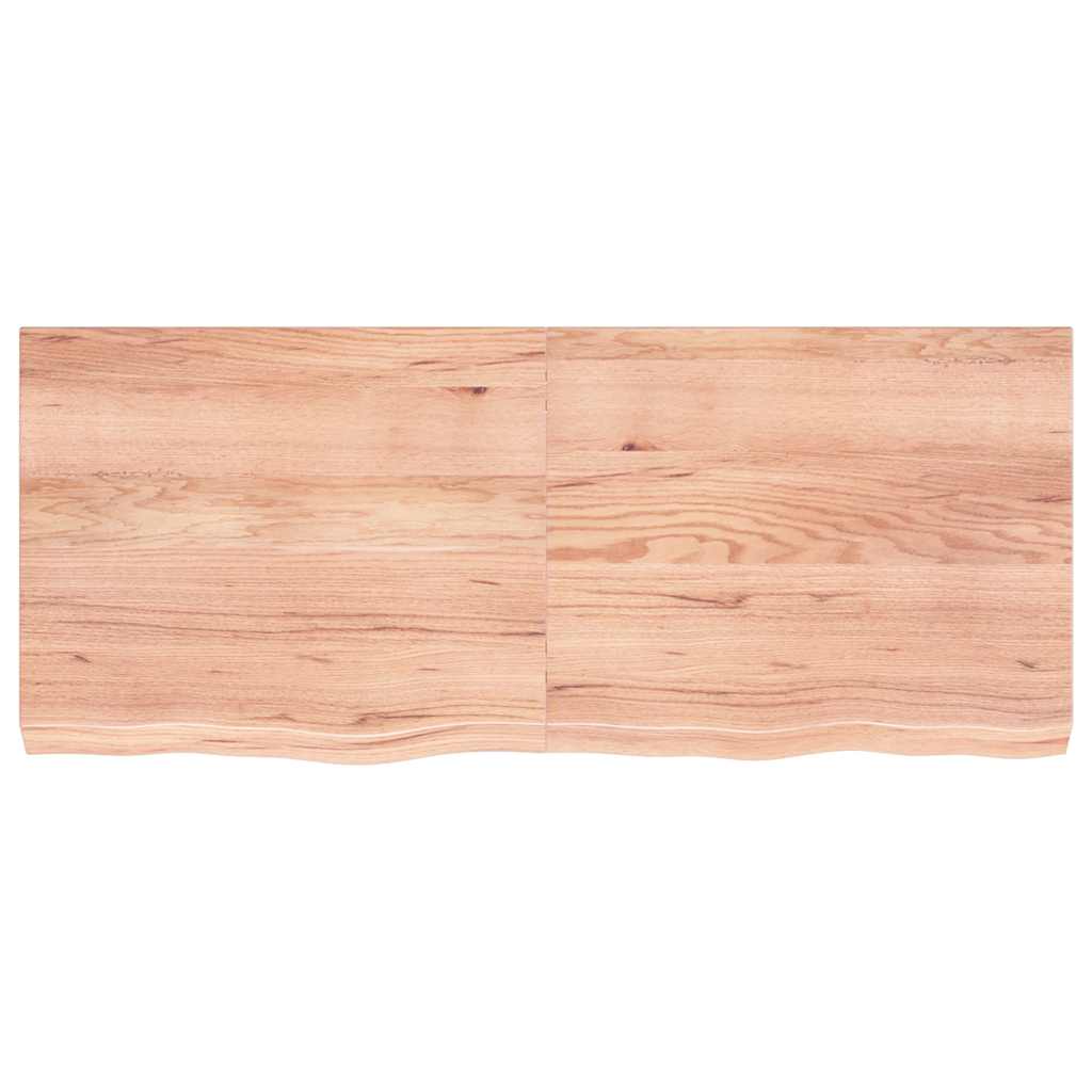 8720845814182_g_en_hd_2 vidaXL Wall Shelf Light Brown 120x50x(2-6) cm Treated Solid Wood Oak - Image 3