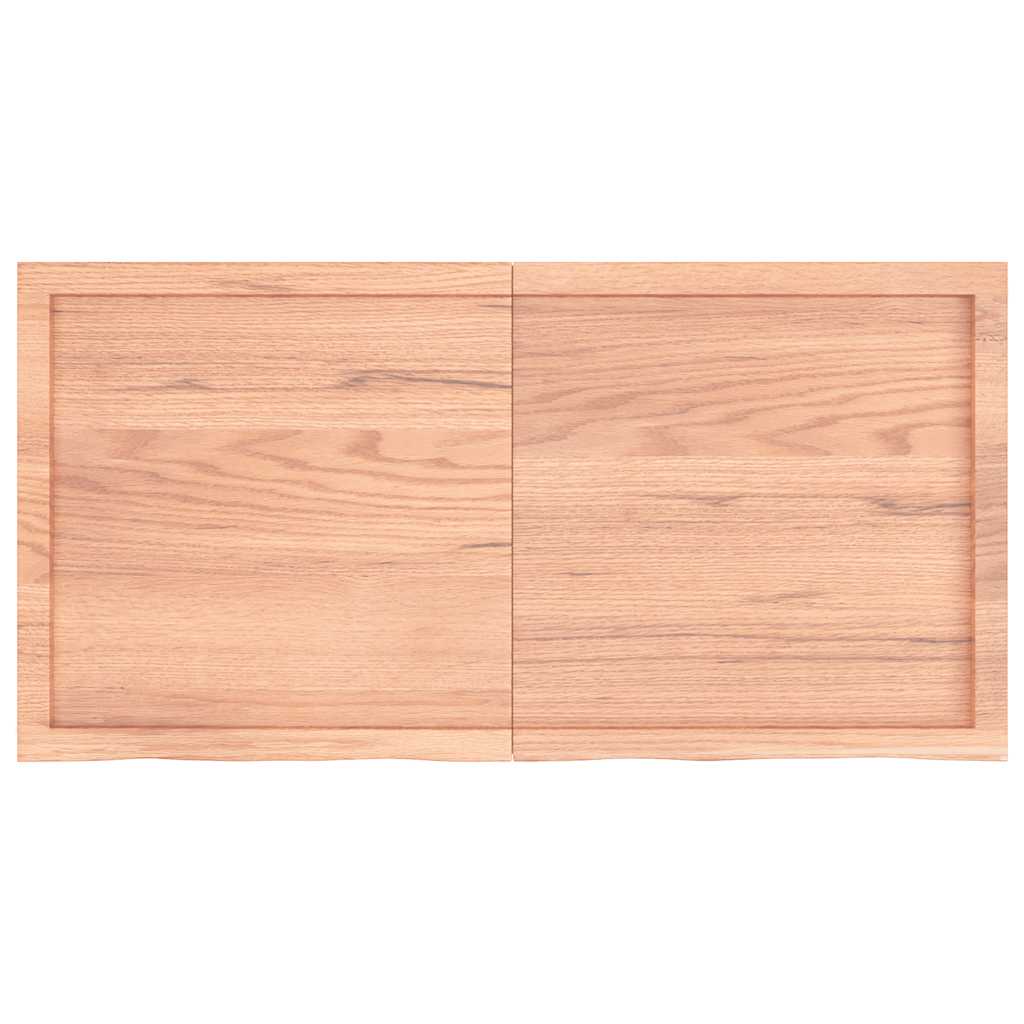 8720845814205_g_en_hd_1 vidaXL Wall Shelf Light Brown 120x60x(2-6) cm Treated Solid Wood Oak - Image 2