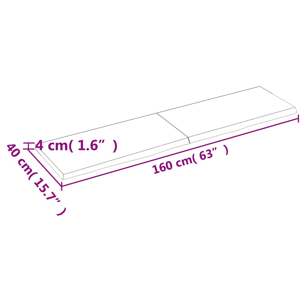 8720845814311_g_en_hd_8 vidaXL Wall Shelf Light Brown 160x40x(2-4) cm Treated Solid Wood Oak - Image 9