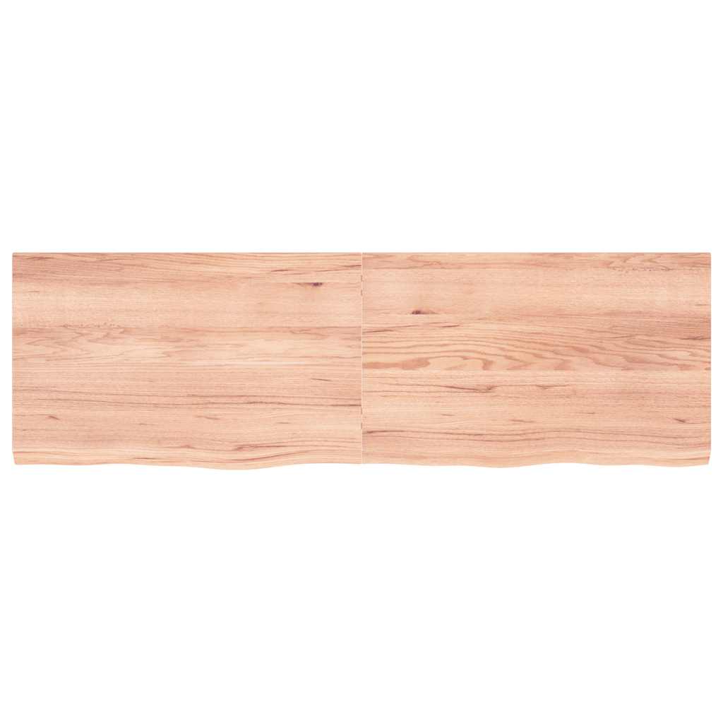8720845814335_g_en_hd_2 vidaXL Wall Shelf Light Brown 160x50x(2-4) cm Treated Solid Wood Oak - Image 3